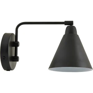 Vägglampa, HDGame, Svart
