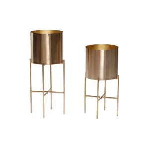 Airy Pot Mässing färg (set med 2) - ø25xh45, ø25xh55cm