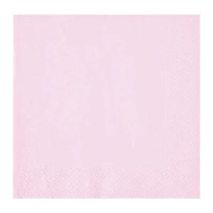 Servett 3-lag 40x40cm Ljusrosa 1000st