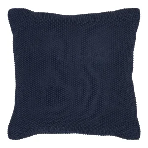 Santos Pillow - Kudde, återvunnen bomull, mörkblå 45x45 cm