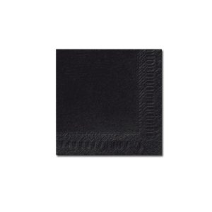 Servett 3-lag (40x40cm) Svart 1000st