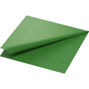 Servett 3-lag 40x40cm Grön 1000st