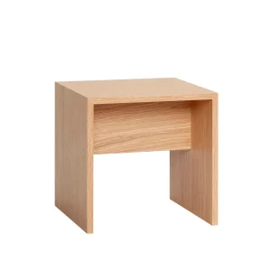 Mindre sidobord Natur - 40x40xh40cm