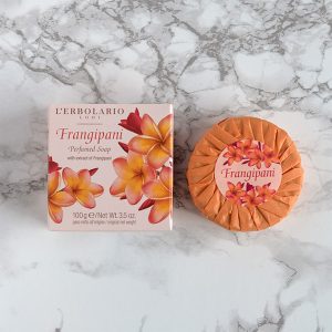 L’Erbolario tvål Frangipani