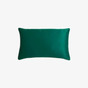 AIN kuddfodral i satin - 50x80 - mörkgrön