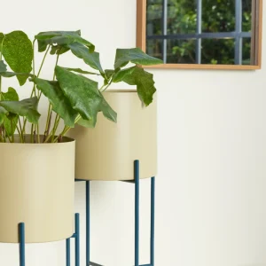 Airy Pot Khaki (set med 2) - ø25xh45, ø25xh55cm
